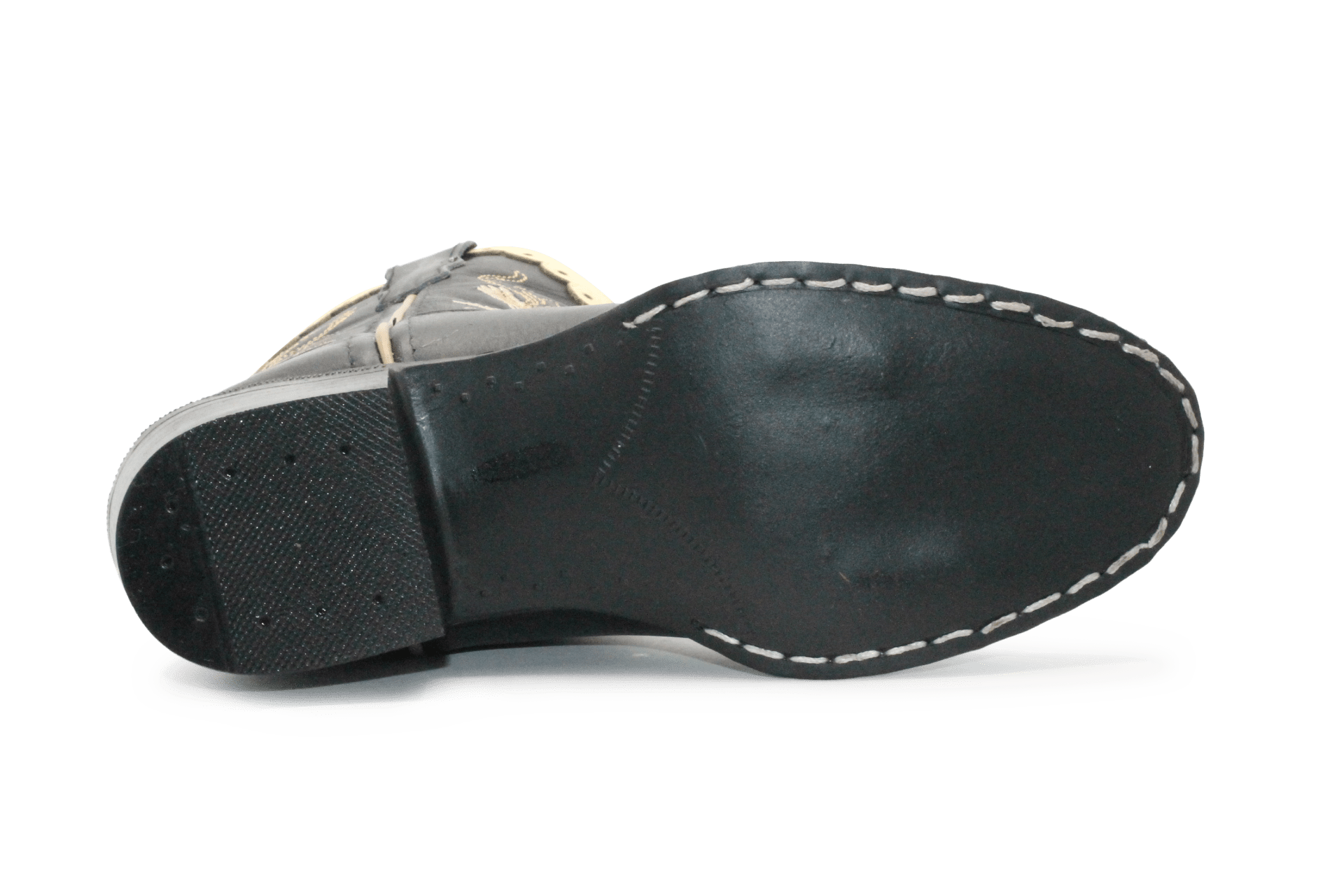 Bootstock Cowboylaars Black Dove kids Meisjes - Zwart - hatshoe