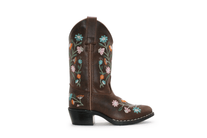 Bootstock Cowboylaars Bouquet kids Meisjes - Bruin - hatshoe