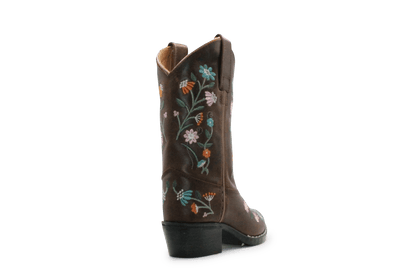 Bootstock Cowboylaars Bouquet kids Meisjes - Bruin - hatshoe