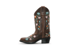 Bootstock Cowboylaars Bouquet kids Meisjes - Bruin - hatshoe