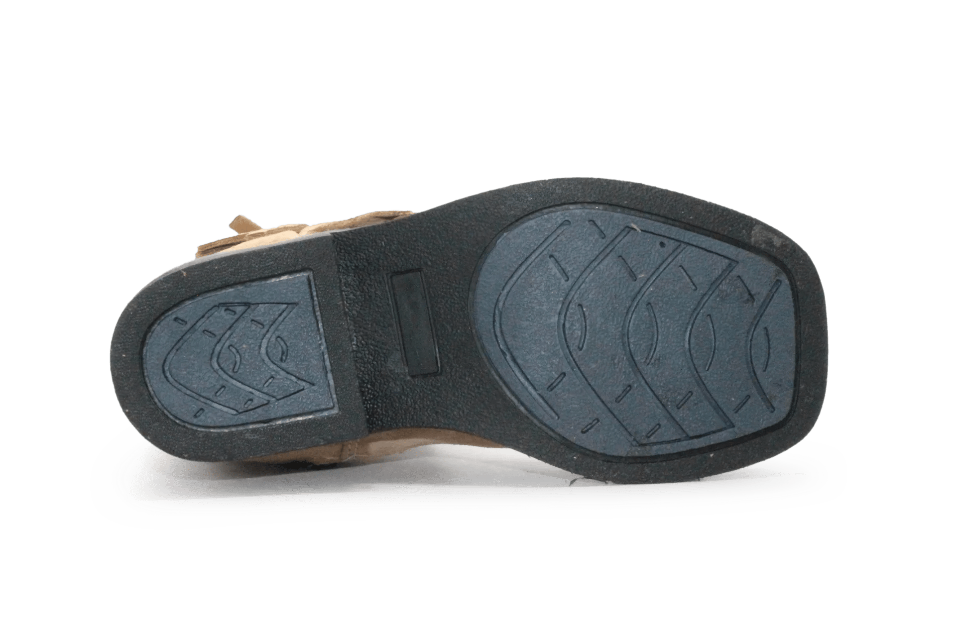Bootstock Cowboylaars Ruffle Sand kids Meisjes - Camel