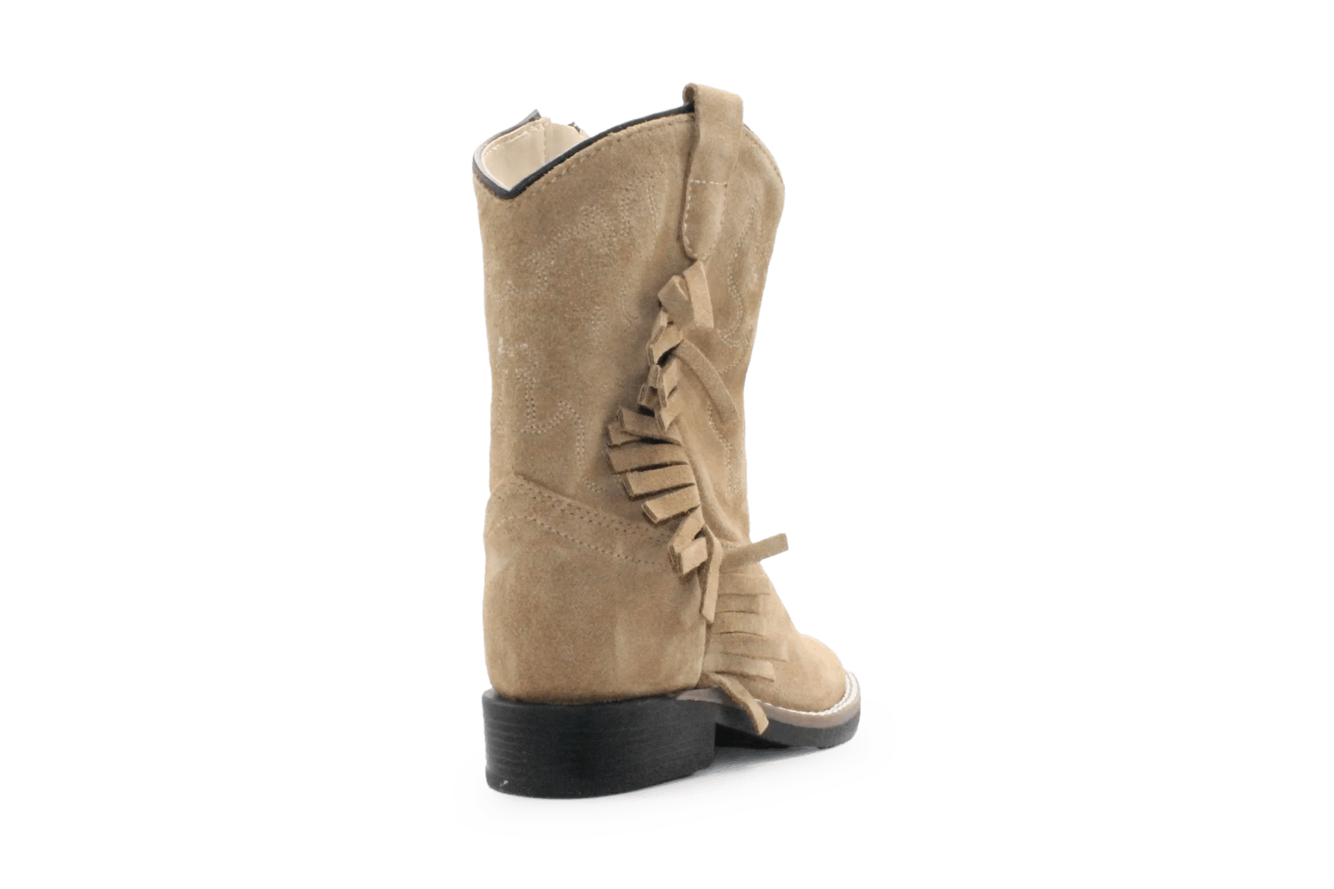 Bootstock Cowboylaars Ruffle Sand kids Meisjes - Camel