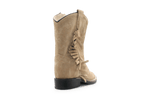 Bootstock Cowboylaars Ruffle Sand kids Meisjes - Camel - hatshoe