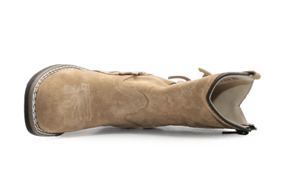Bootstock Cowboylaars Ruffle Sand kids Meisjes - Camel - hatshoe