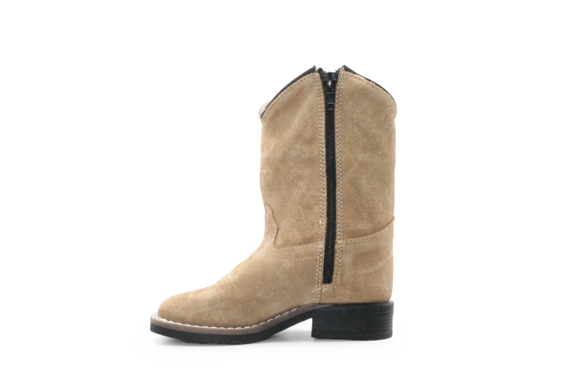 Bootstock Cowboylaars Ruffle Sand kids Meisjes - Camel