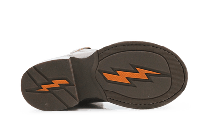 Bootstock Cowboylaars Warm Linning kids Meisjes - Dark Brown - hatshoe