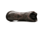 Bootstock Cowboylaars Warm Linning kids Meisjes - Dark Brown - hatshoe