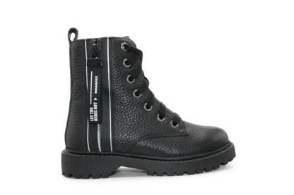 Braqeez Belle Boot Meisjes Boots - Zwart - hatshoe