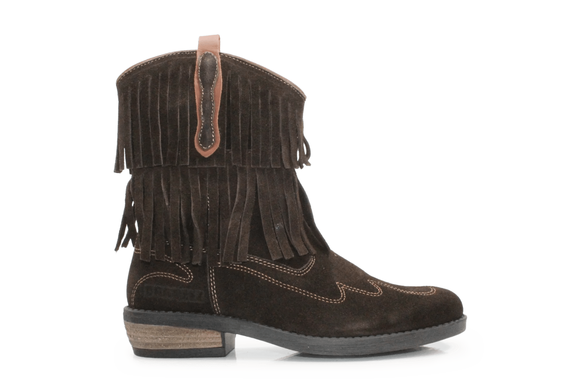 Braqeez Clara Cowboylaars - Donkerbruin