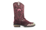 Braqeez Coco Cowboylaars - Paars - hatshoe