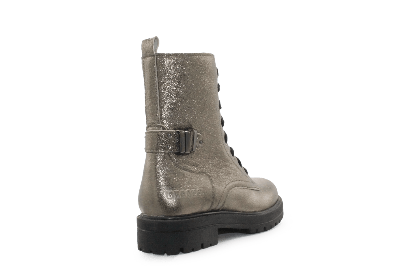 Braqeez lach Laep Meisjes Boots - Goud - hatshoe