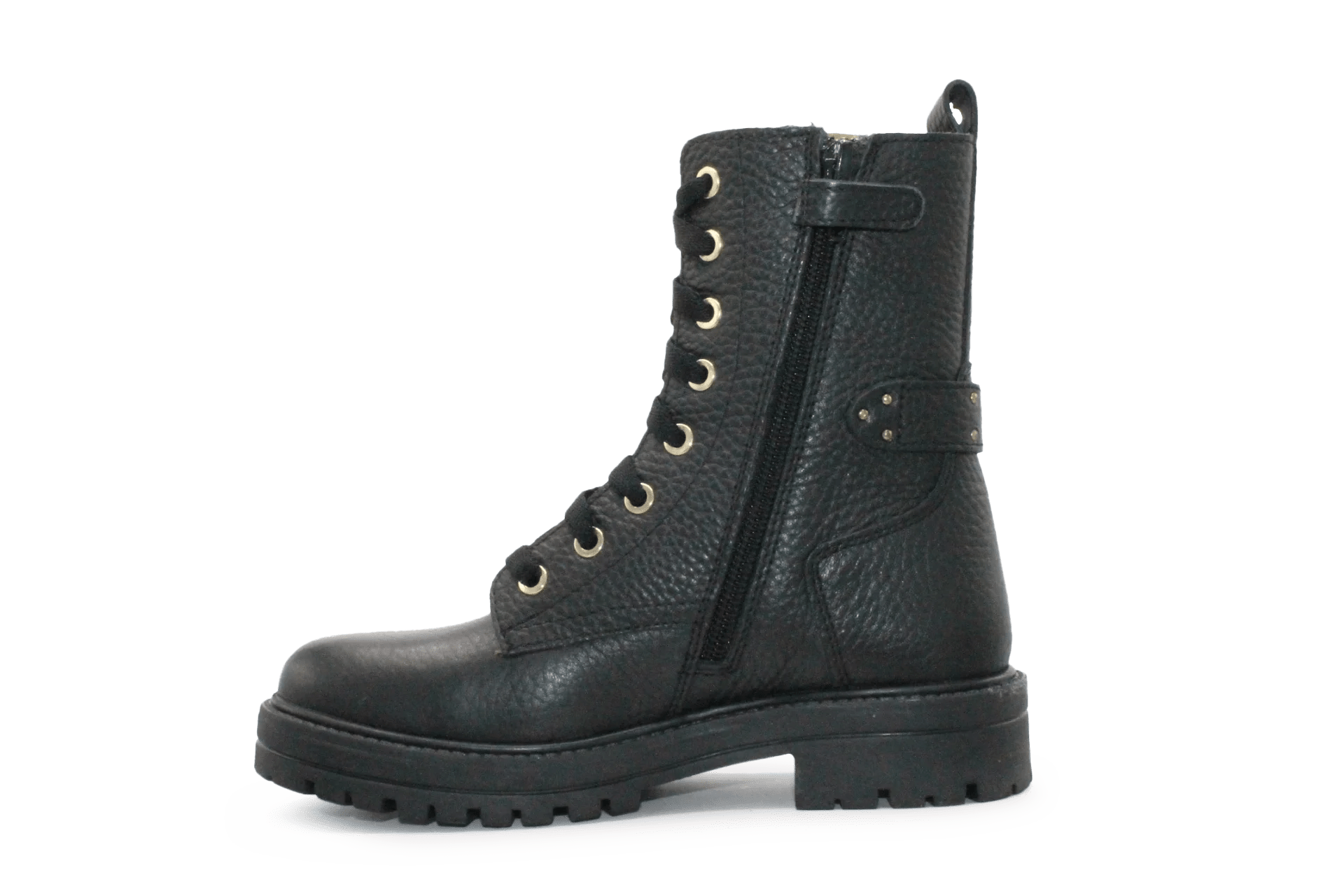 Braqeez laeh Laep Meisjes Boots - Zwart