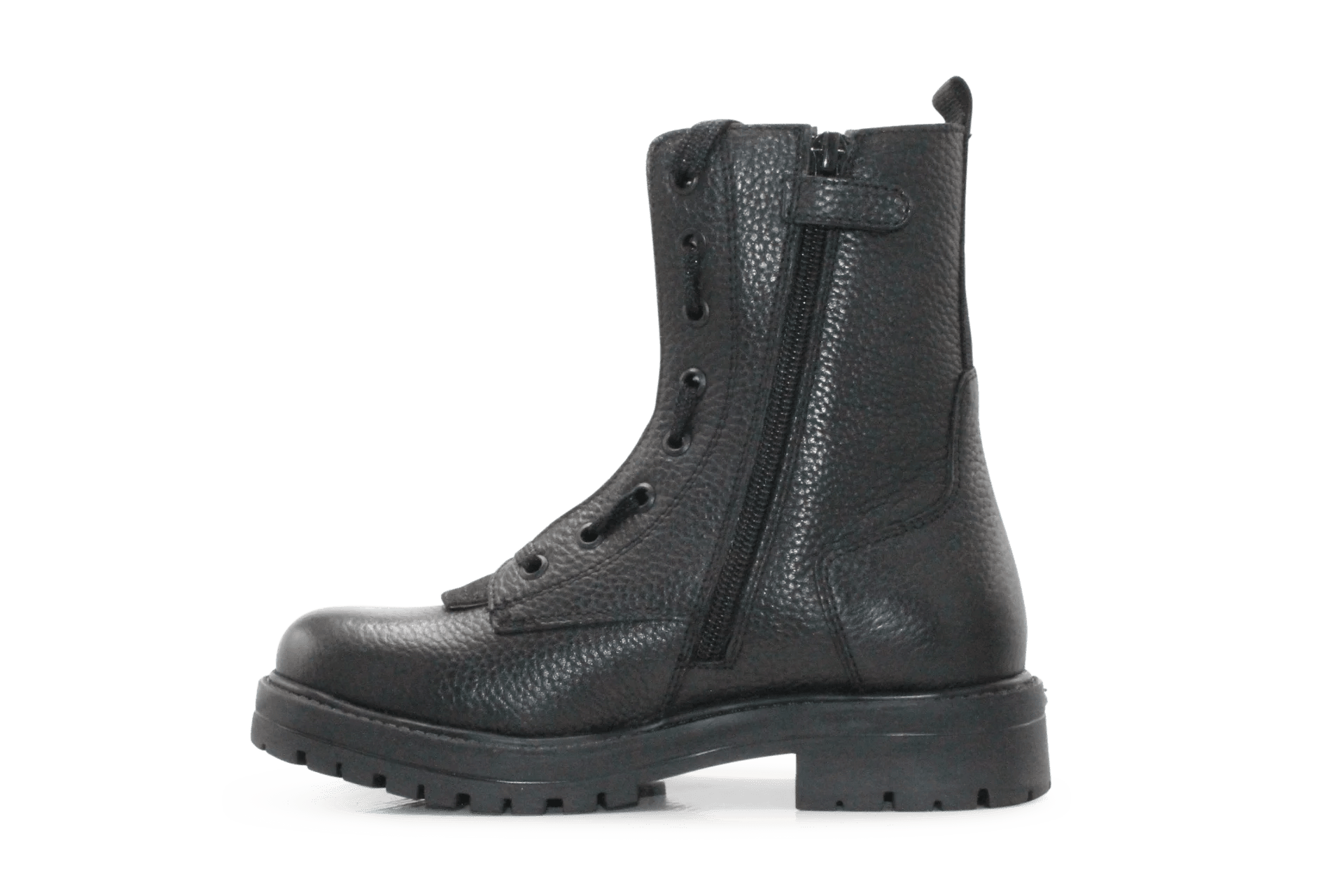 Braqeez Lieve Leap Biker Boots - Zwart