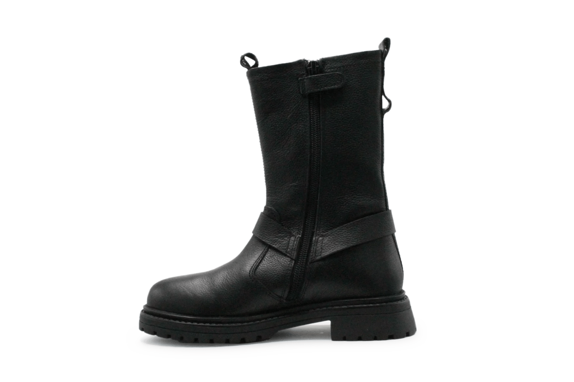 Braqeez Mave Miles Biker Boots - Zwart - hatshoe