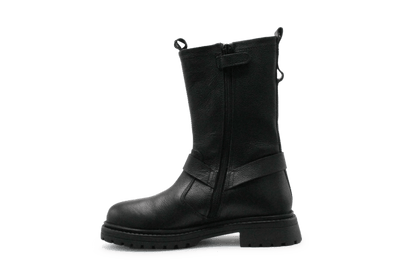 Braqeez Mave Miles Biker Boots - Zwart - hatshoe
