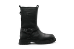 Braqeez Mave Miles Biker Boots - Zwart - hatshoe