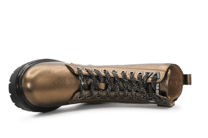 Braqeez Mave Moxie Biker Boots - Brons - hatshoe