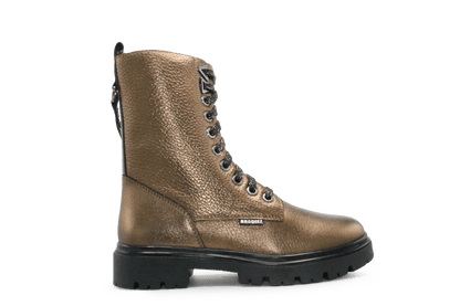 Braqeez Mave Moxie Biker Boots - Brons - hatshoe
