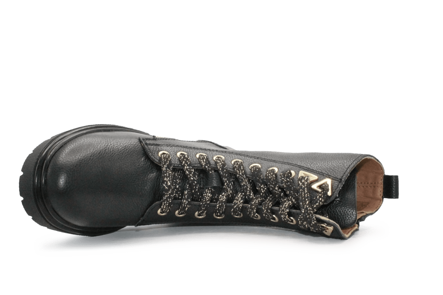 Braqeez Mave Moxie Biker Boots - Zwart - hatshoe