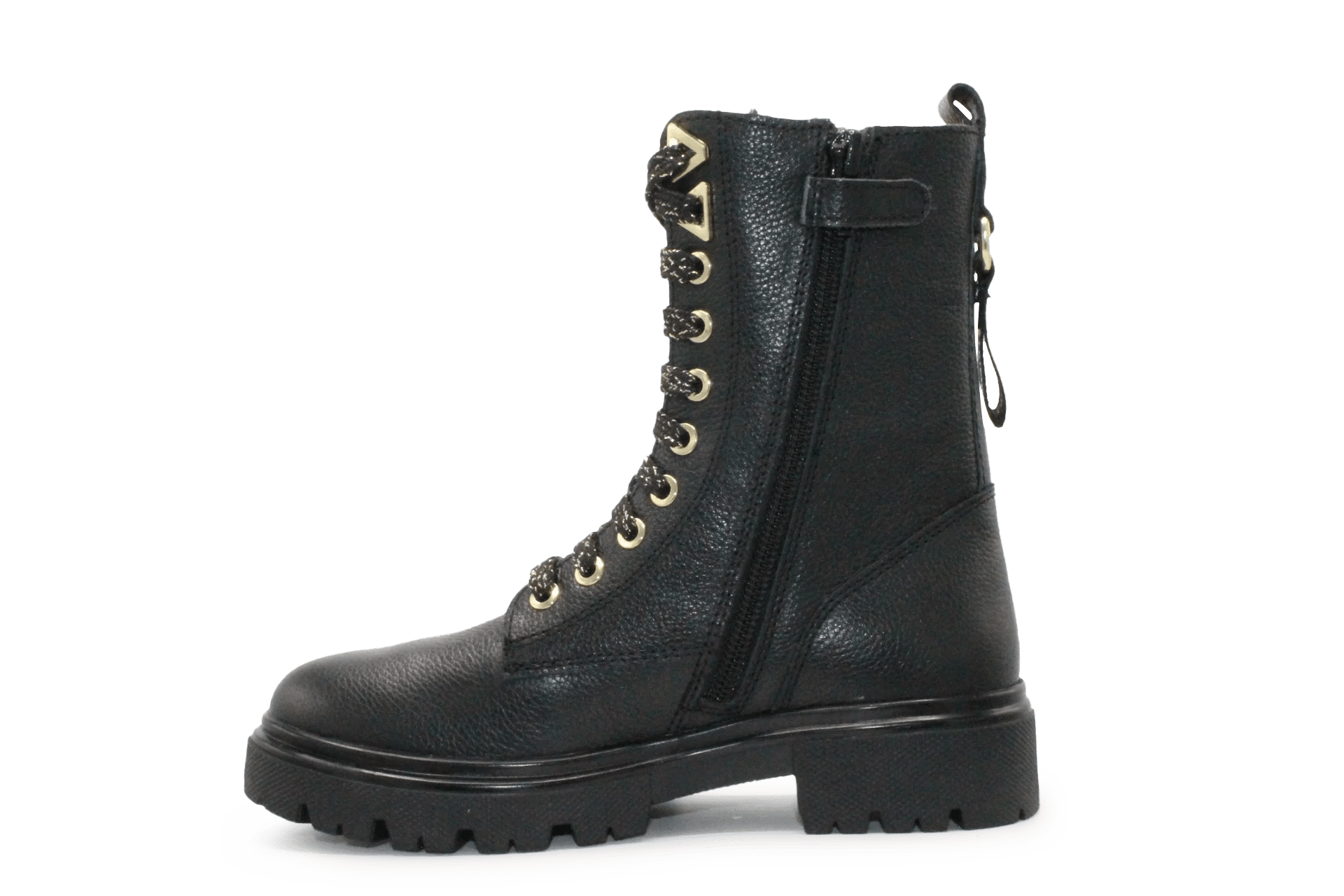 Braqeez Mave Moxie Biker Boots - Zwart