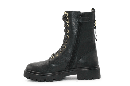 Braqeez Mave Moxie Biker Boots - Zwart - hatshoe