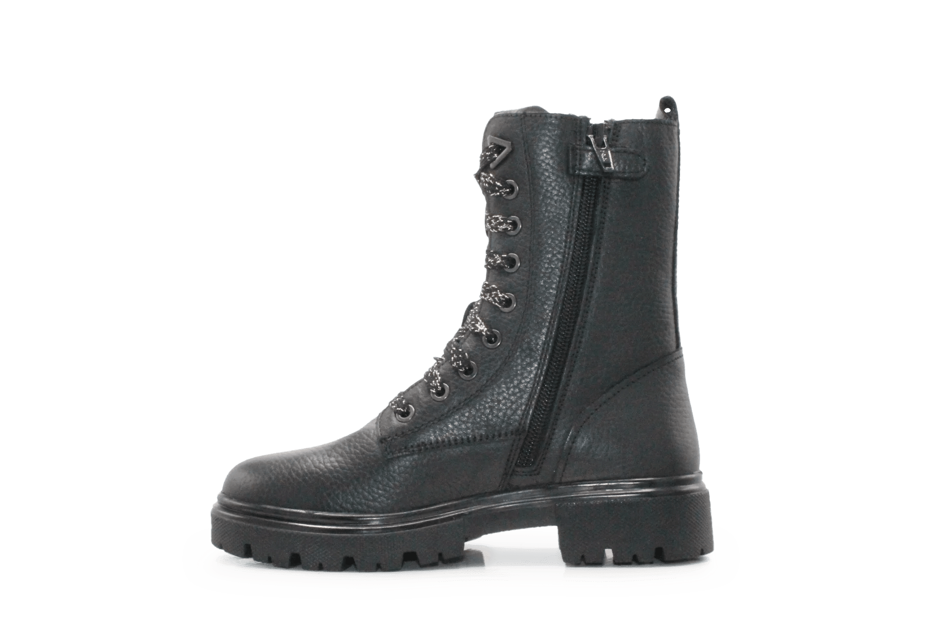 Braqeez Mayla Moxie Biker Boots - Zwart