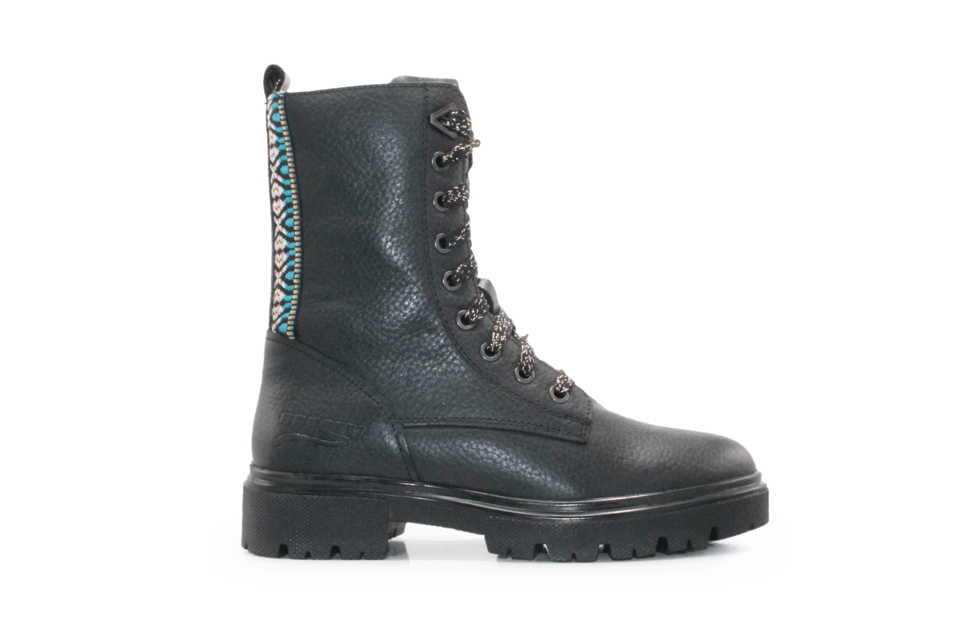Braqeez Mayla Moxie Biker Boots - Zwart