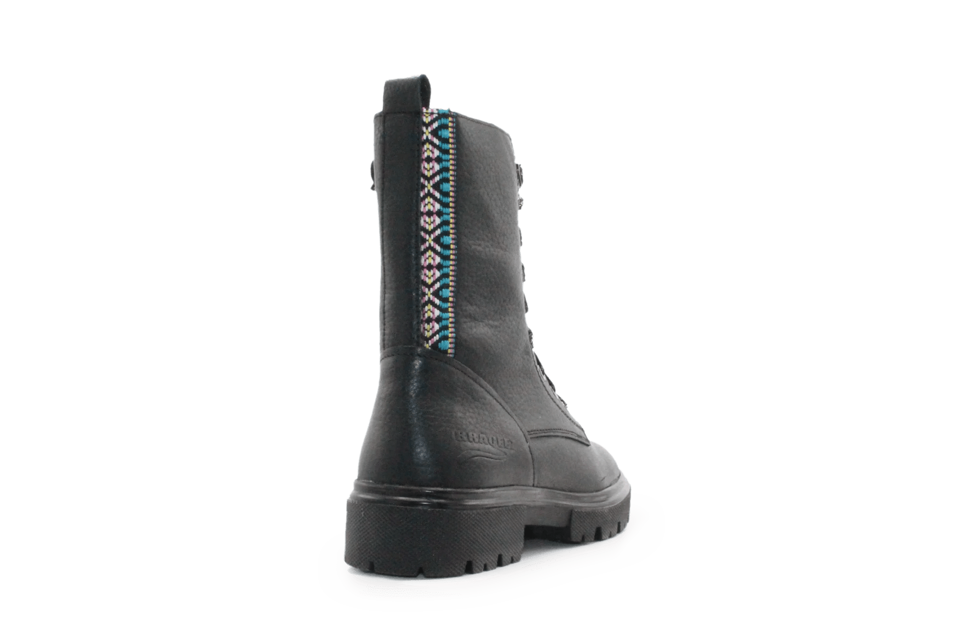 Braqeez Mayla Moxie Biker Boots - Zwart