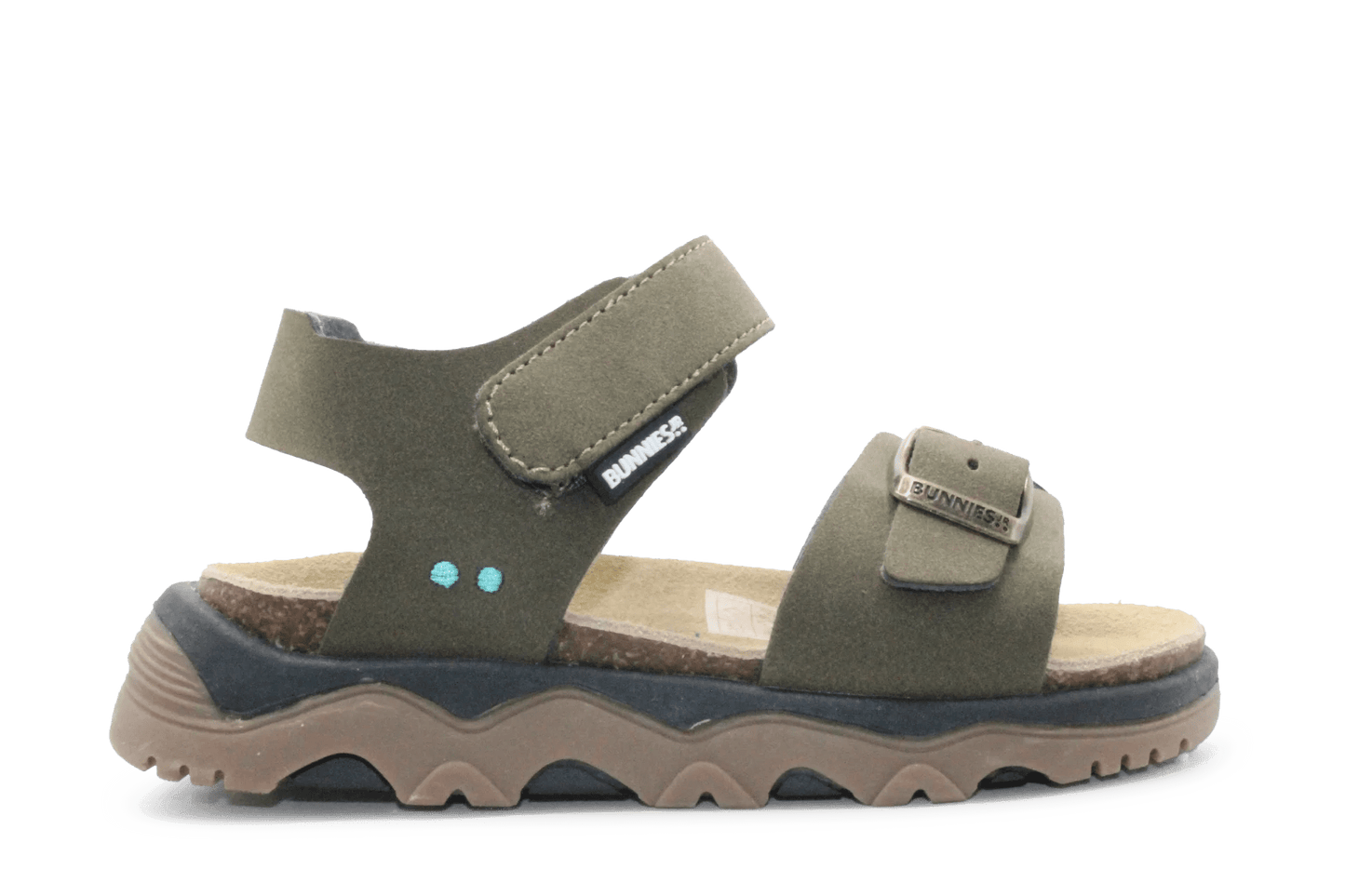 Bunnies Sandaal Raf Rock - Groen - hatshoe