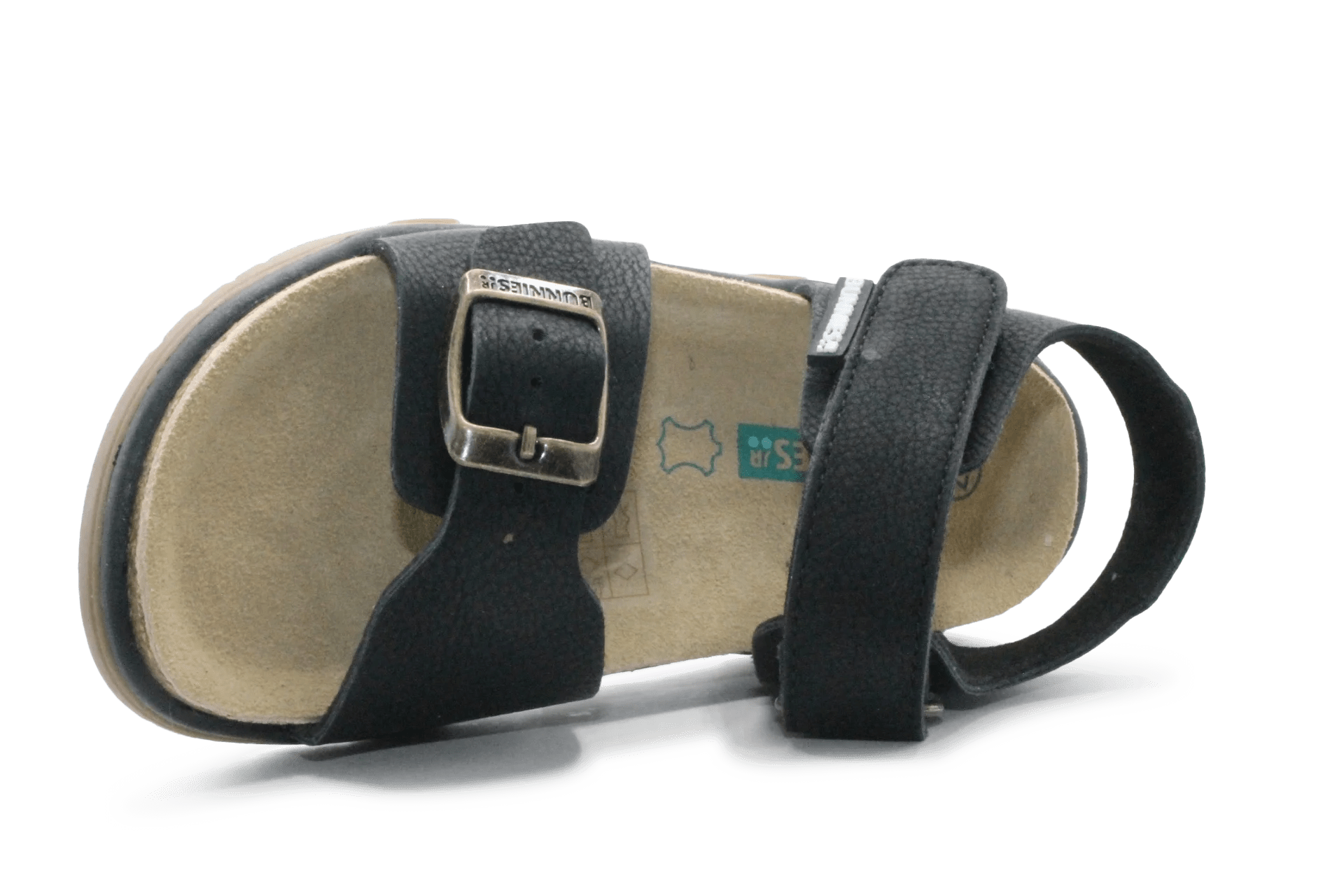Bunnies Sandaal Raf Rock - Zwart - hatshoe