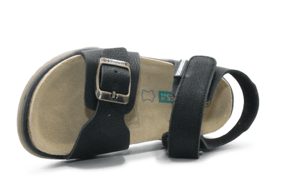 Bunnies Sandaal Raf Rock - Zwart - hatshoe