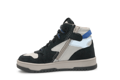 BunniesJR Billie Baas jongens Veterschoen - Blauw - hatshoe