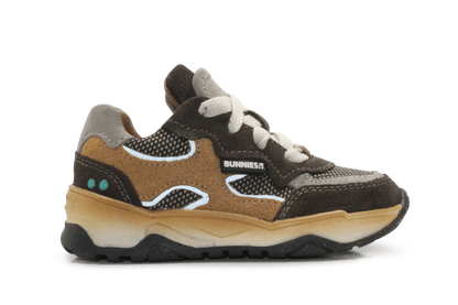 BunniesJR Chase Chunky Jongens Sneaker - Chocolate - hatshoe