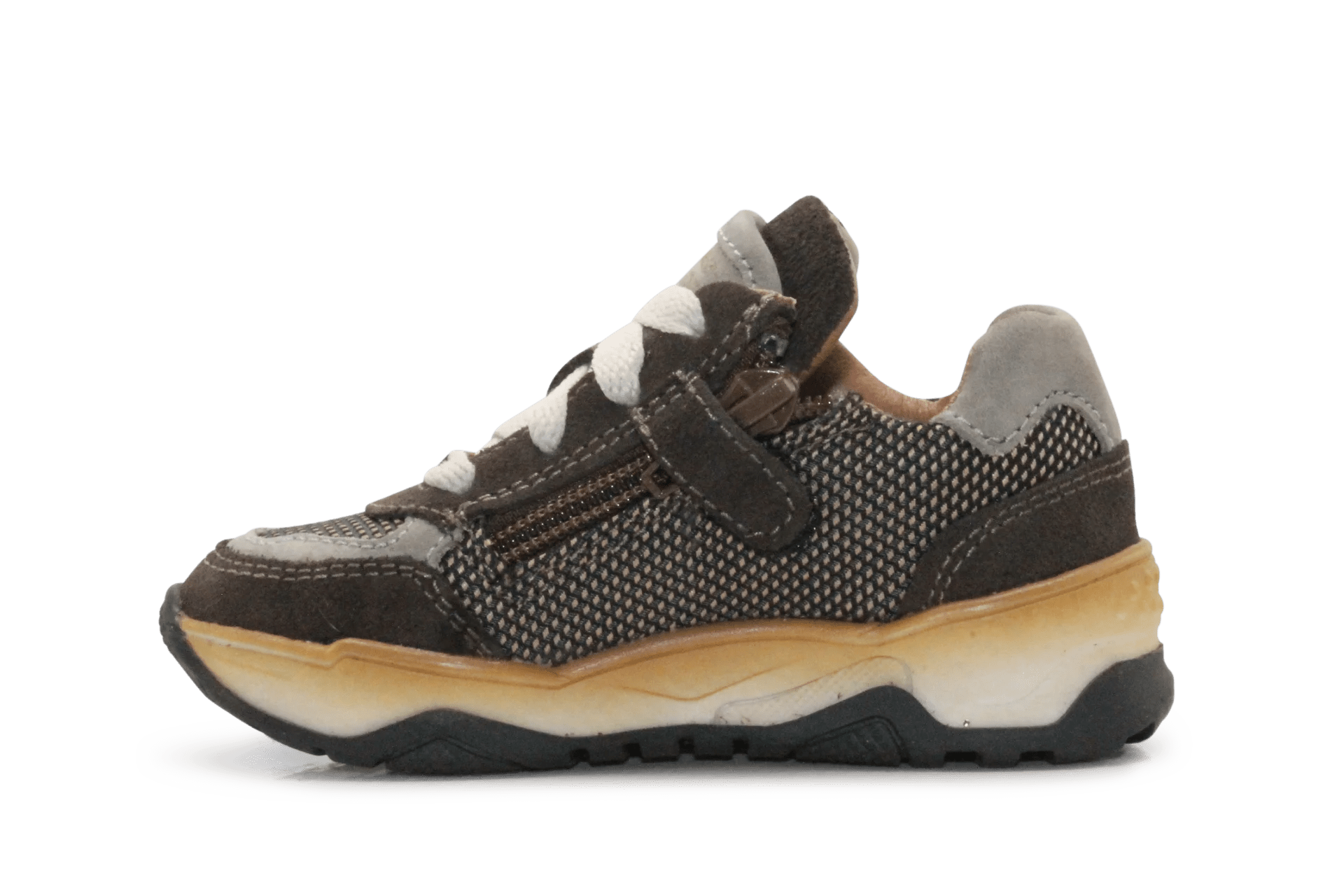 BunniesJR Chase Chunky Jongens Sneaker - Chocolate