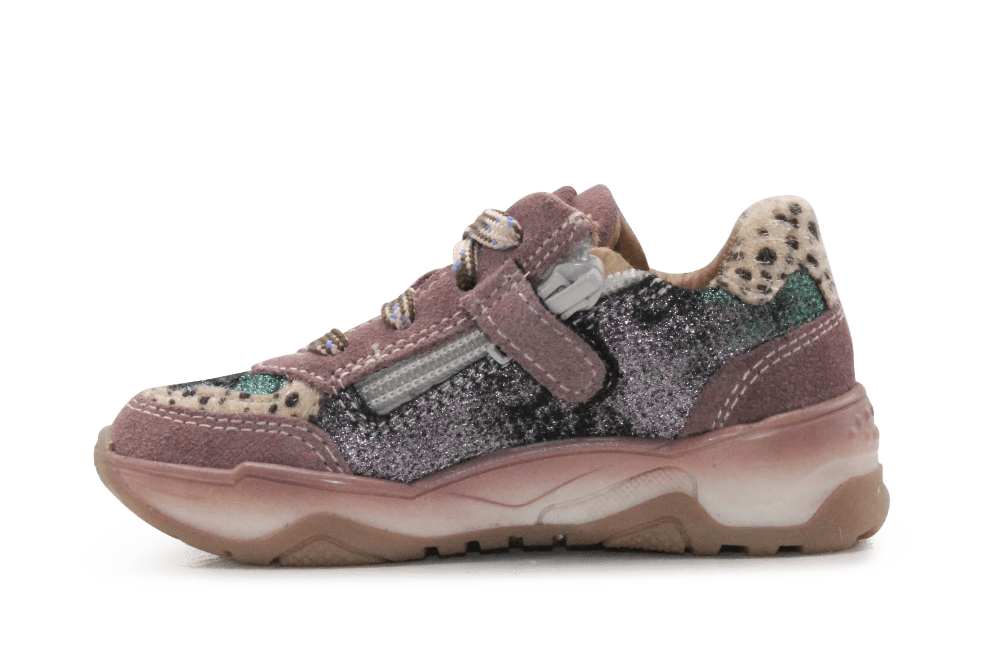 BunniesJR Chase Chunky Meisjes Sneaker - Bordeaux