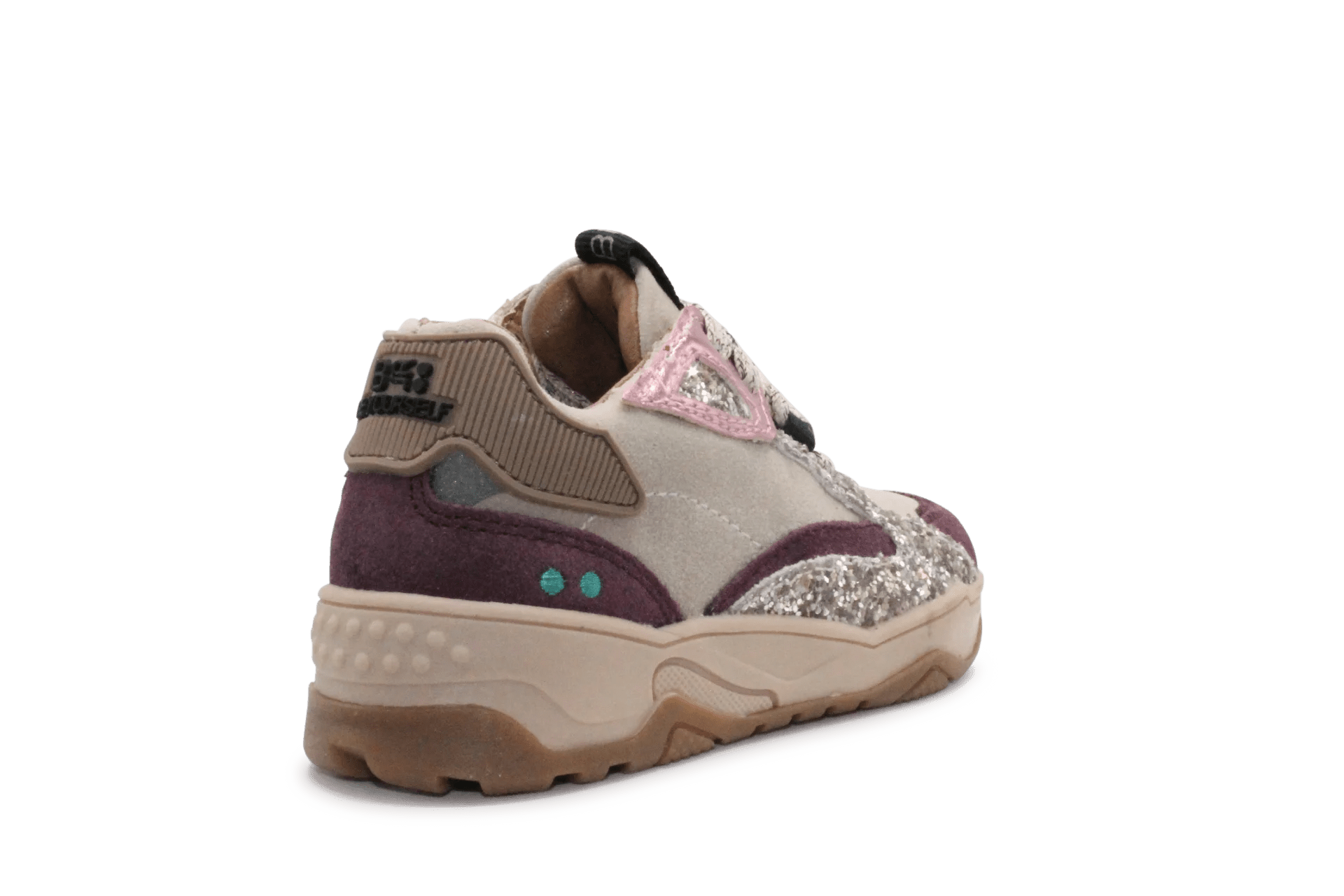 BunniesJR Ciske Chunky Meisjes Sneaker - Aubergine