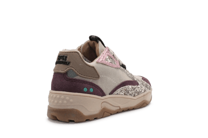 BunniesJR Ciske Chunky Meisjes Sneaker - Aubergine - hatshoe