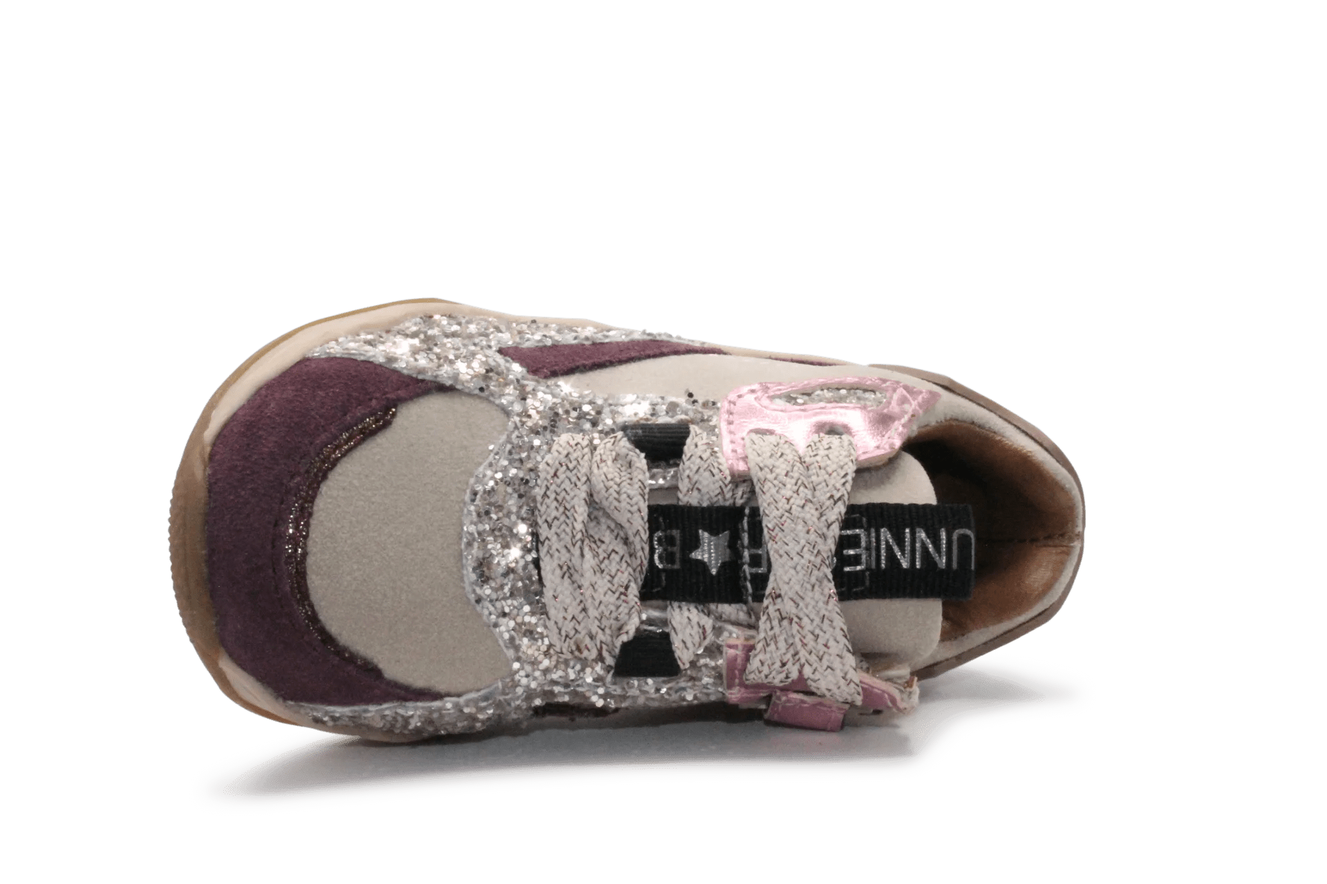 BunniesJR Ciske Chunky Meisjes Sneaker - Aubergine