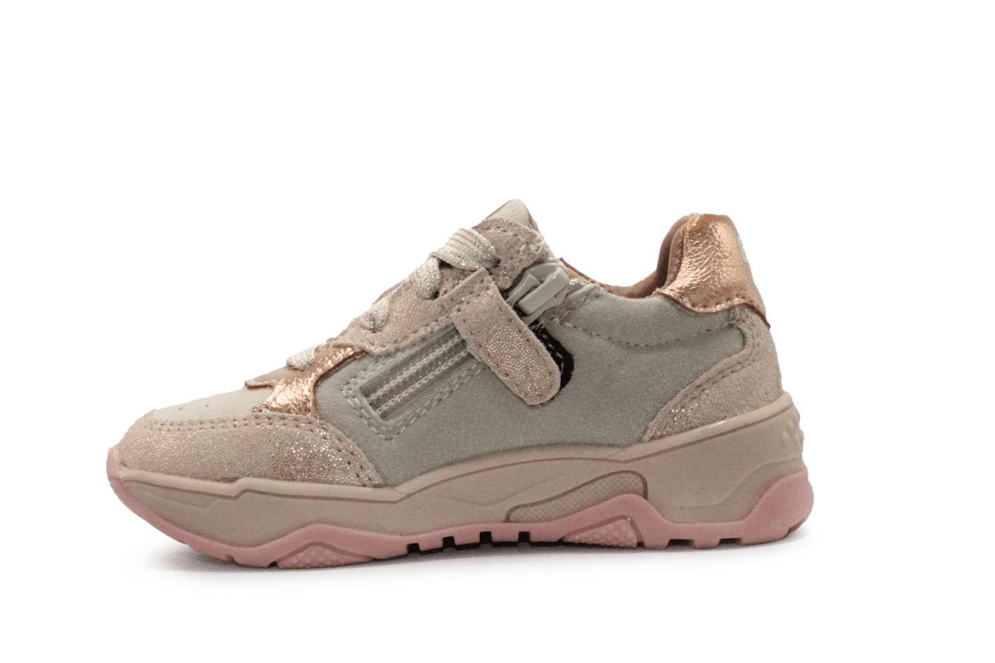 BunniesJR Cleo Chunky Meisjes Sneaker - Rose Goud - hatshoe