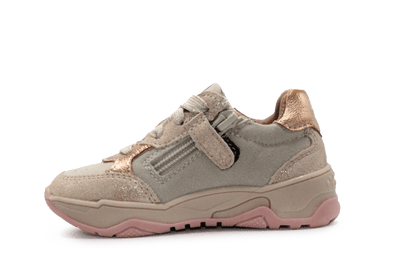 BunniesJR Cleo Chunky Meisjes Sneaker - Rose Goud - hatshoe