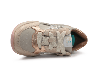 BunniesJR Cleo Chunky Meisjes Sneaker - Rose Goud - hatshoe