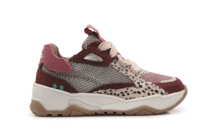 BunniesJR Cody Chunky Meisjes Sneaker - Bordeaux - hatshoe
