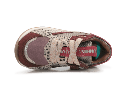 BunniesJR Cody Chunky Meisjes Sneaker - Bordeaux - hatshoe