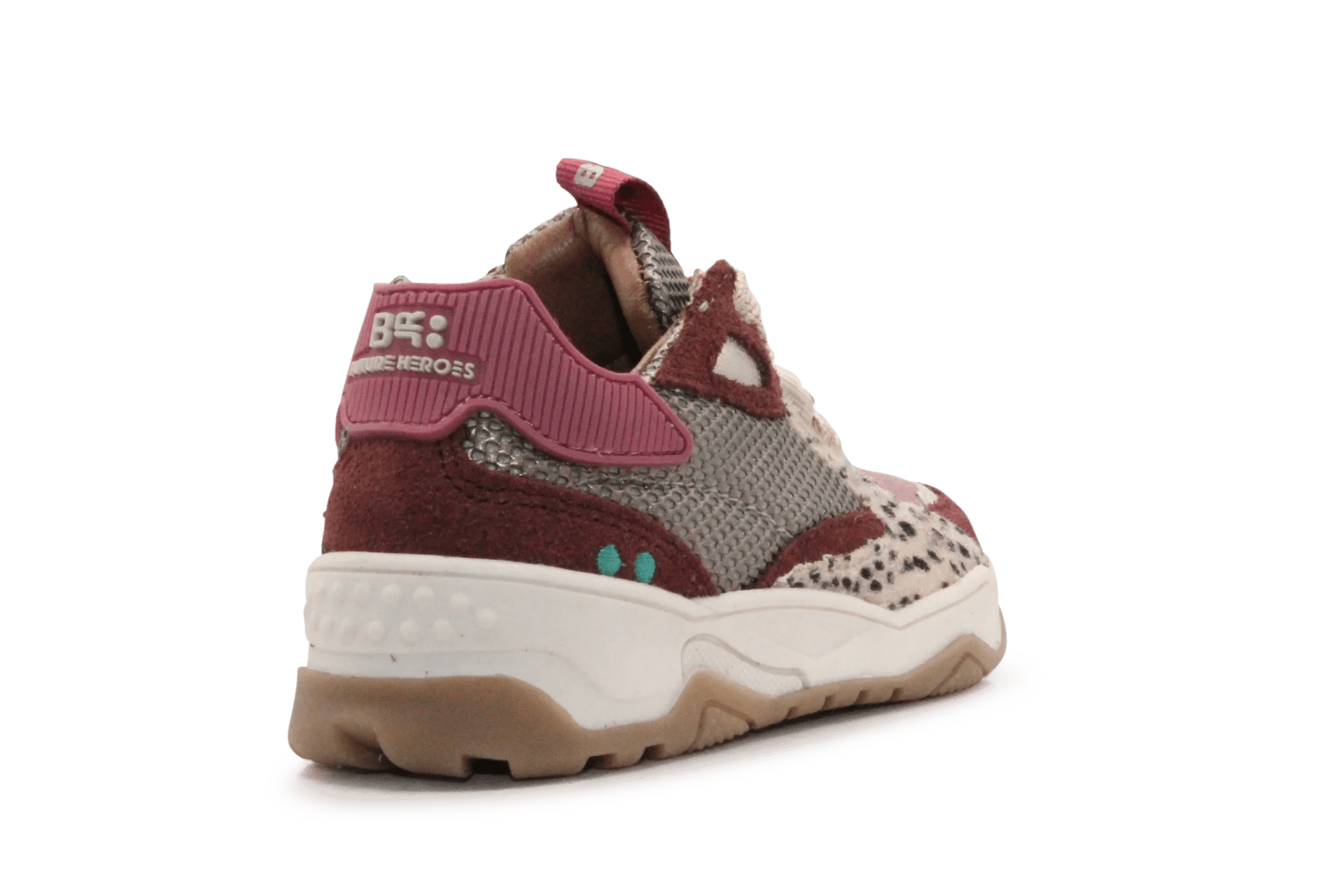 BunniesJR Cody Chunky Meisjes Sneaker - Bordeaux