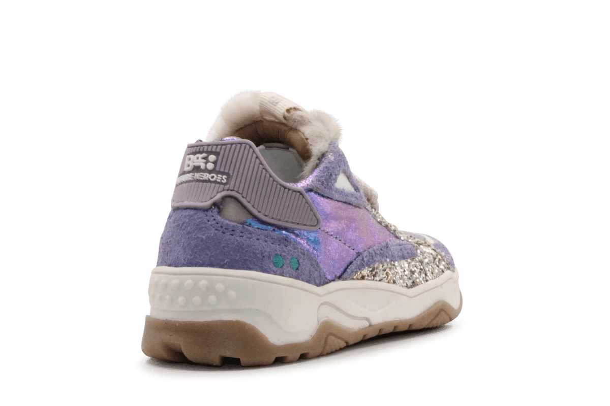 BunniesJR Cody Chunky Meisjes Sneaker - Paars - hatshoe