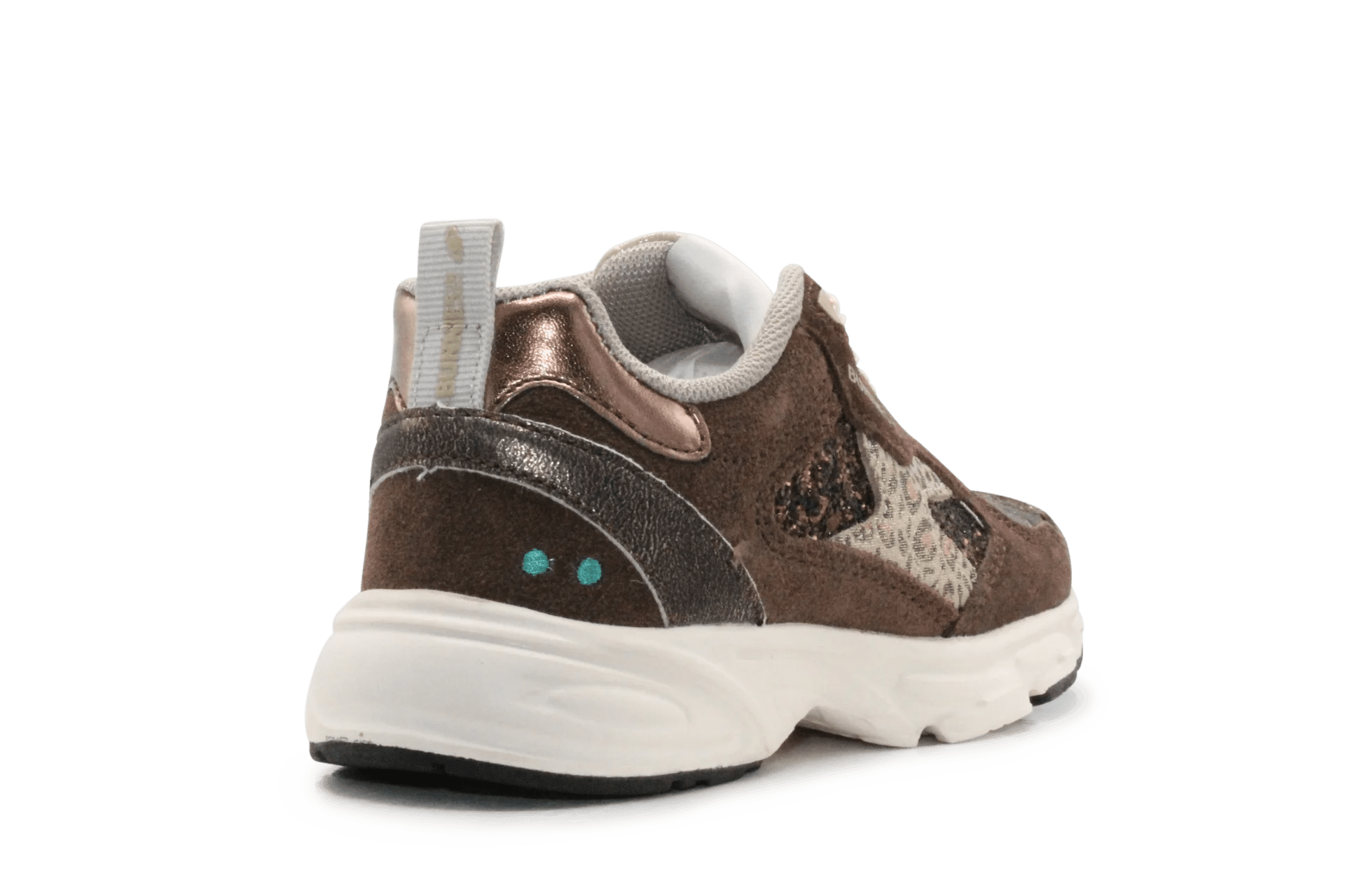 BunniesJR Daan Dash Meisjes Sneaker - Donkerbruin