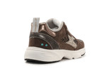 BunniesJR Daan Dash Meisjes Sneaker - Donkerbruin - hatshoe