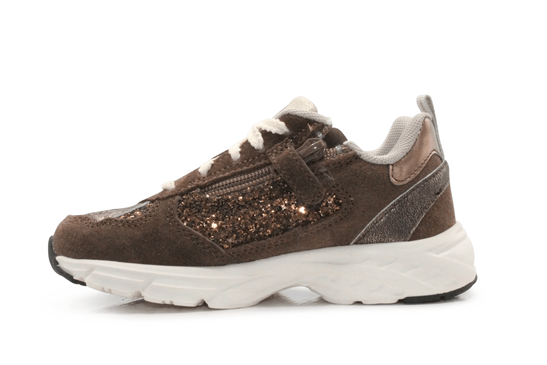 BunniesJR Daan Dash Meisjes Sneaker - Donkerbruin