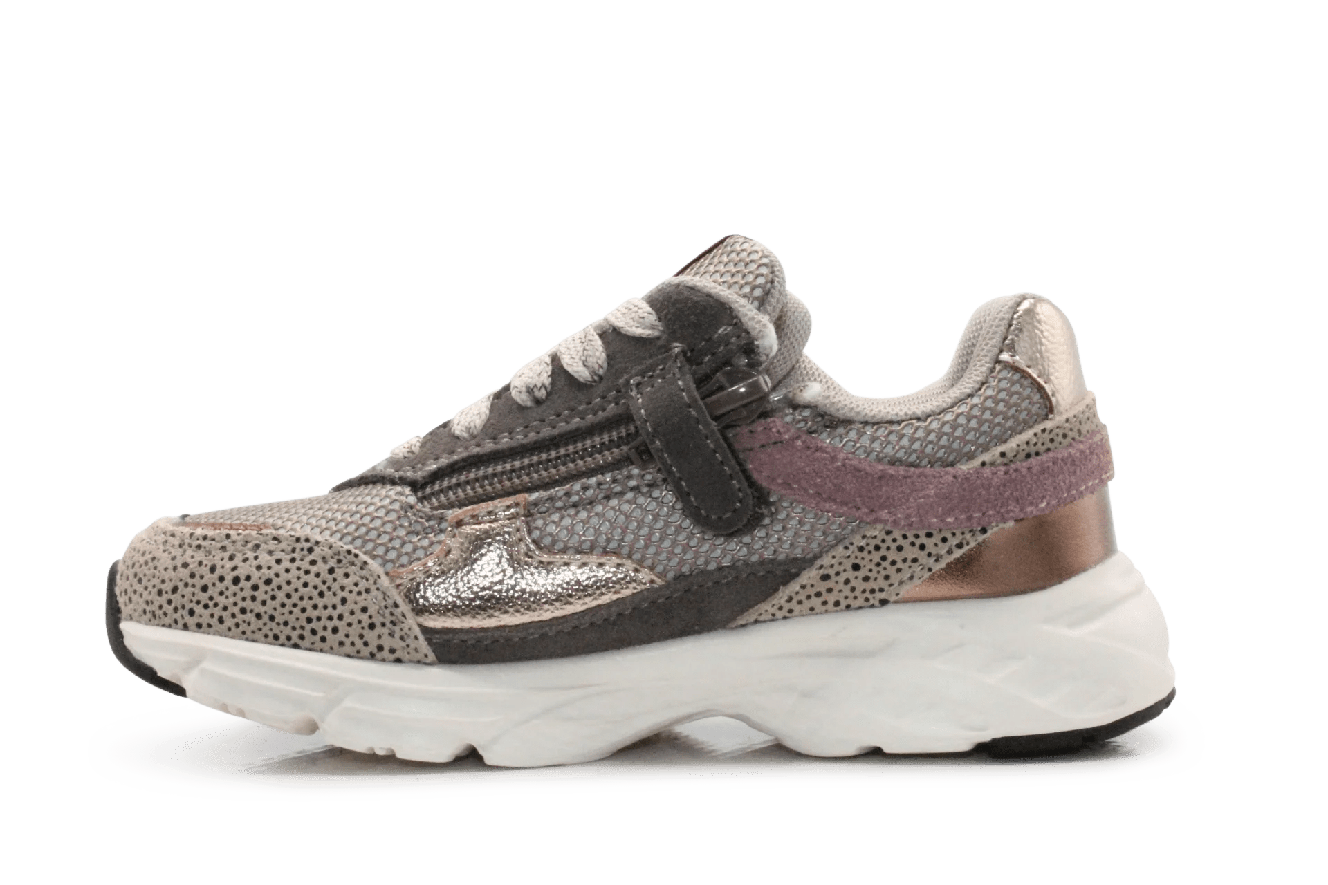 BunniesJR Duuk Dash Meisjes Sneaker - Taupe