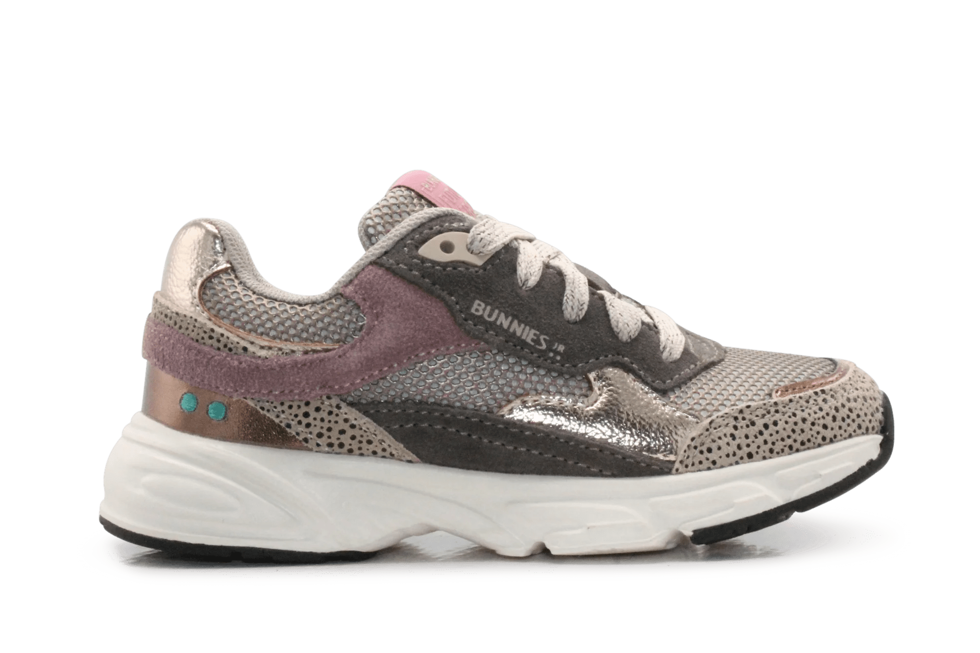 BunniesJR Duuk Dash Meisjes Sneaker - Taupe